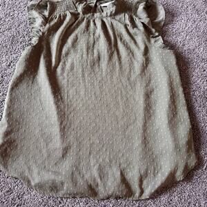 Loft Blouse Large Green Like New